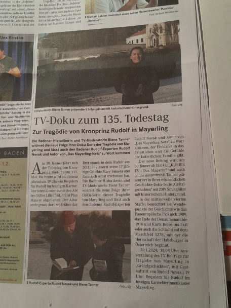 Badener Zeitung, Jänner 2024
